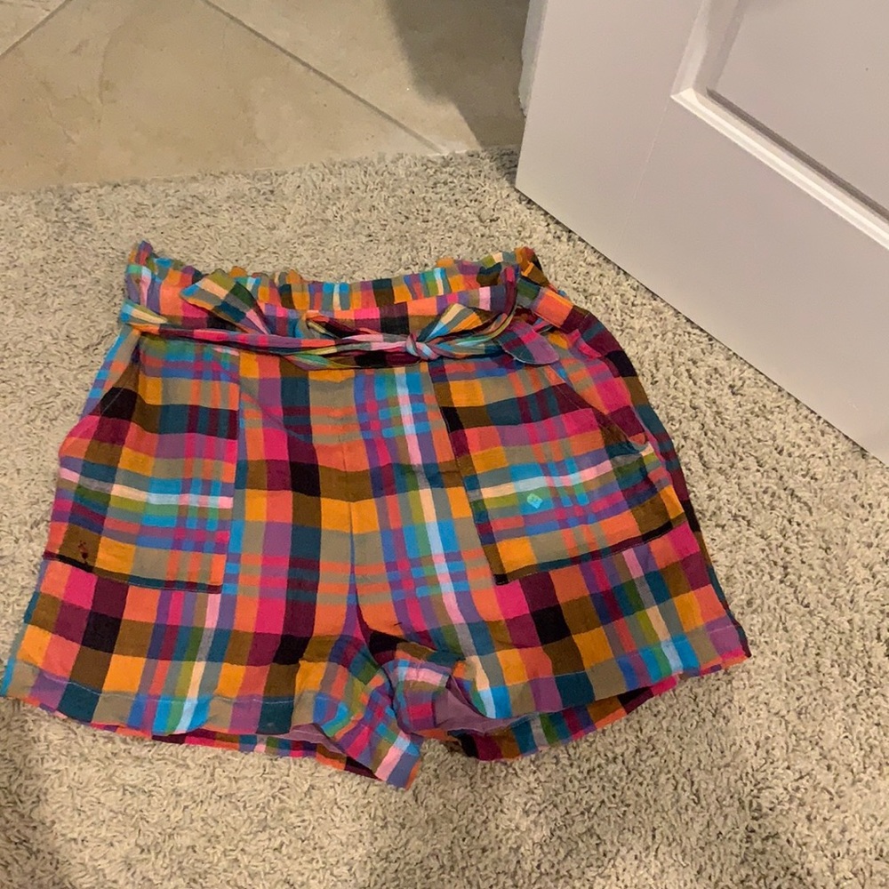 Plaid shorts